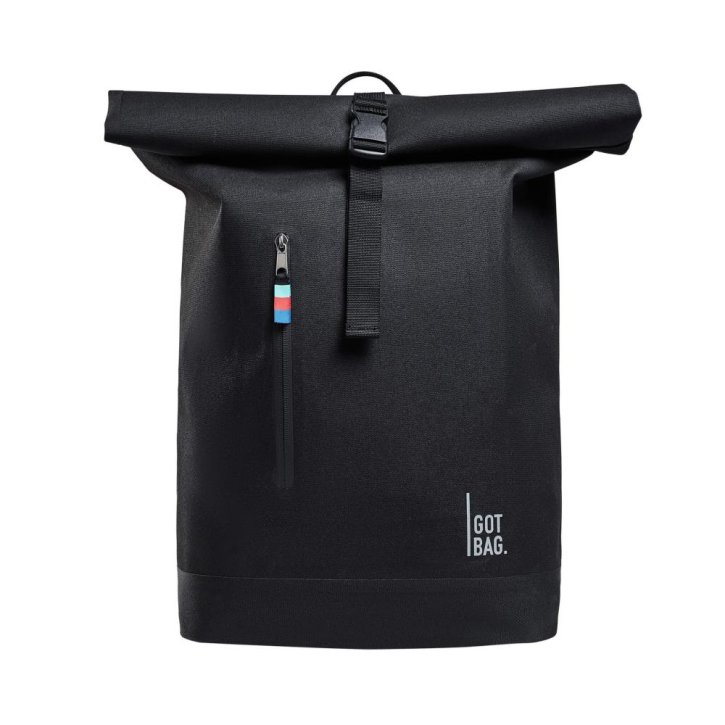 GOTBAG. RollTop lite Laptoprucksack  black